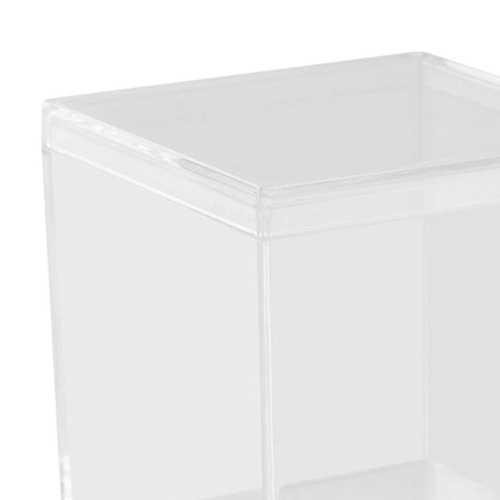Clear Boxes, Favor ,2x2x2 Inch, Small Storage Bins, Boxed Containers,  Wedding, Party, Birthday Present, Candy, Cookie, Cupcake, 